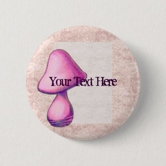 Pink Mushroom Button