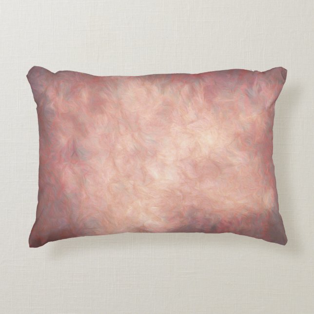 Pink Muted Accent Pillow (Front)