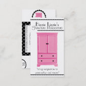 Pink-n-Dots Furniture Business Card (Front/Back)