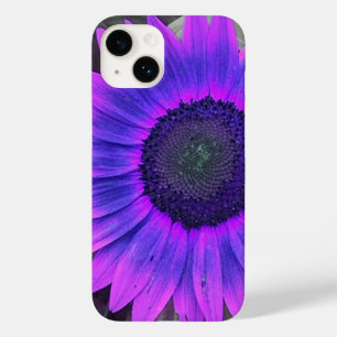 Pink N Purple Sunflower Case-Mate iPhone 14 Case