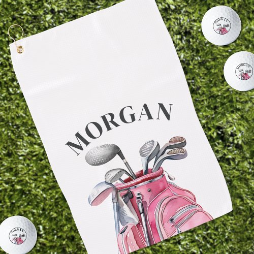 Pink Name Monogram