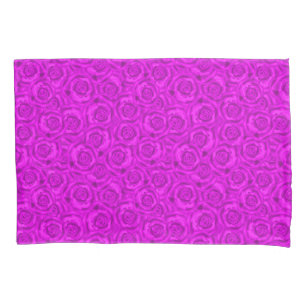 Pink neon  pillow case