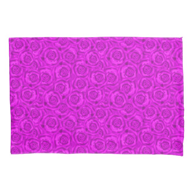 Pink neon  pillow case (Front)
