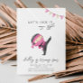 Pink Ninja Birthday Invitation | Ninja Party