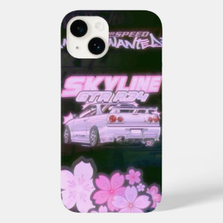 PINK NISSAN GTR PHONE CASES