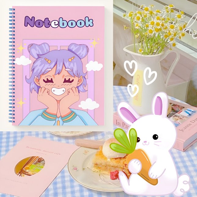 Pink 🌸🌷✨💜 notebook (Creator Uploaded)