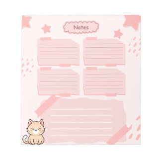 Pink Notepad 