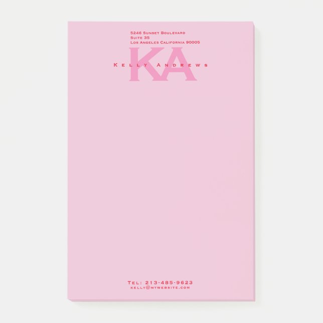 Pink Notes (Front)