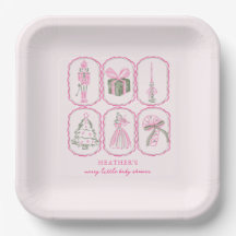 Pink Nutcracker A Merry Little Baby Shower
