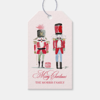 Pink Nutcracker Custom Gift Tags