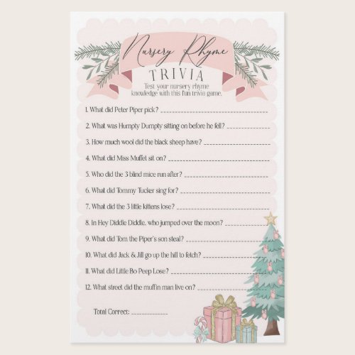 pink nutcracker nursery rhyme trivia baby game pink nutcracker nursery rhyme trivia baby game