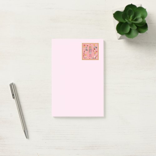 Pink Nutcracker Post_it Notes