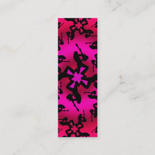 Pink Oasis - Skinny Card Business Cards