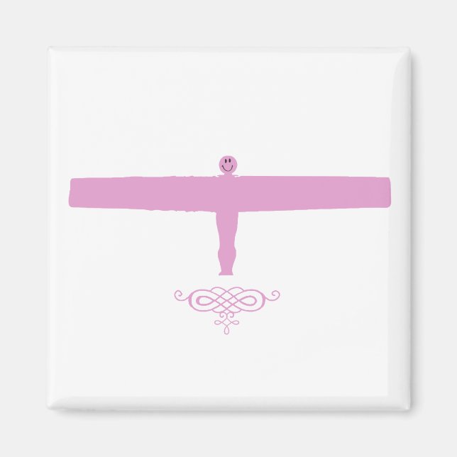 pink of the north magnet (Front)