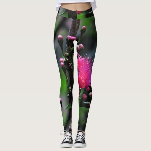 Pink Ohia Leggings