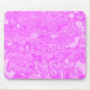 Pink Oil Slick Spill Mouse Pad