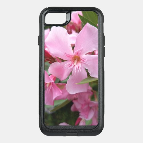 Pink Oleander Floral iPhone 8 7 Case