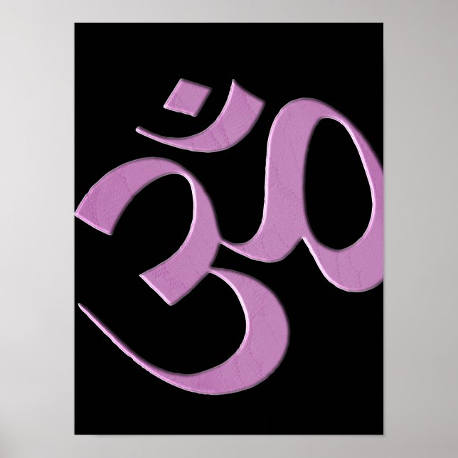 Pink Om  Poster (Front)