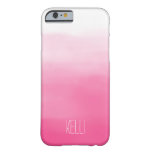 Pink Ombre Barely There Iphone 6 Case at Zazzle