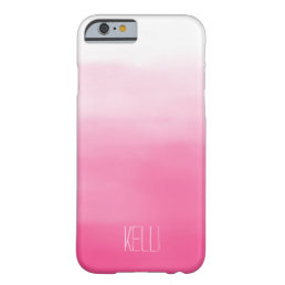 Pink Ombre Barely There iPhone 6 Case