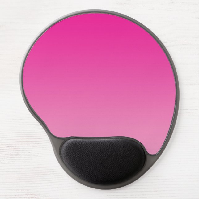 “Pink Ombre” Gel Mouse Pad (Front)