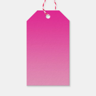 Pink Ombre Gift Tags