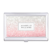 Pink Ombre Glitter and Bokeh Pattern