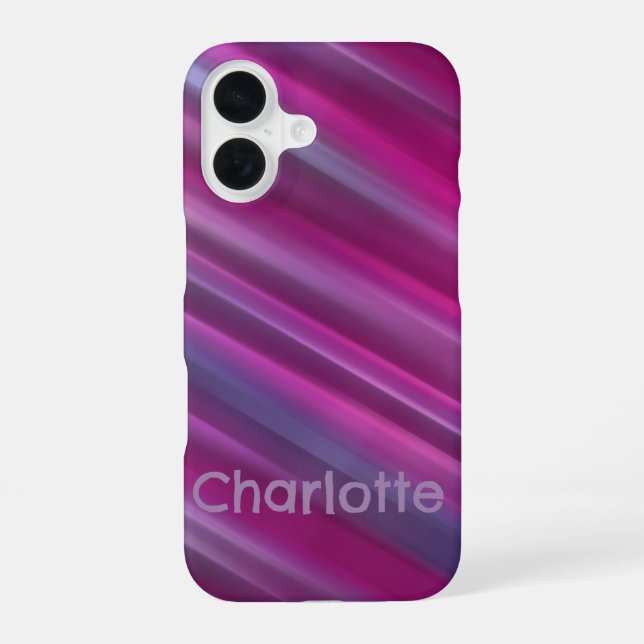 Pink Ombre Gradient  Iphone Case (Back)