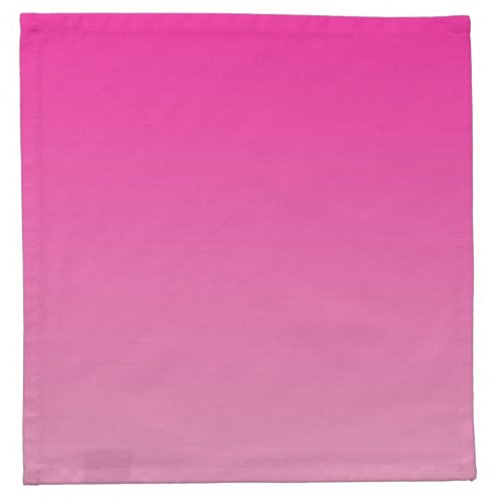Pink Ombre Napkin