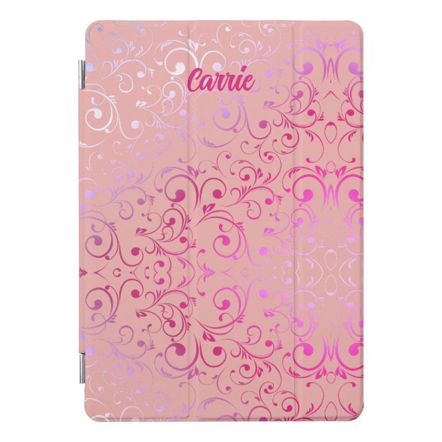 Pink Ombre Pattern   iPad Pro Cover (Front)