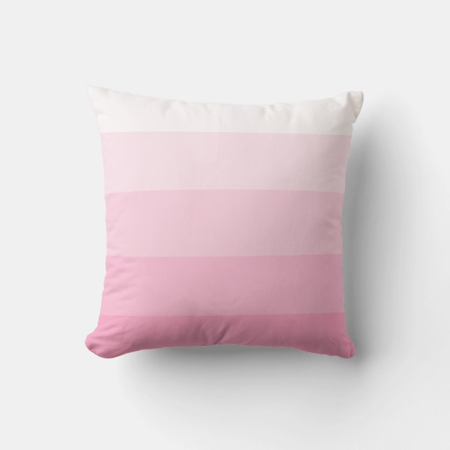 Pink Ombre Pillow (Front)