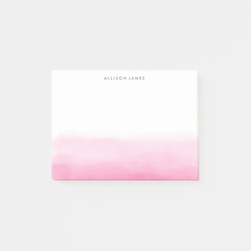 Pink Ombre Post_it Notes