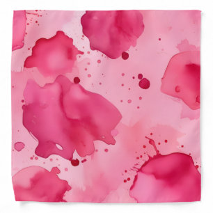 Pink on Pink Abstract Bandana