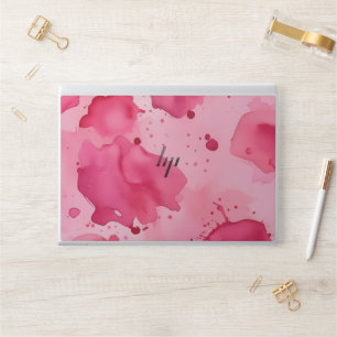 Pink on Pink Abstract HP Laptop Skin