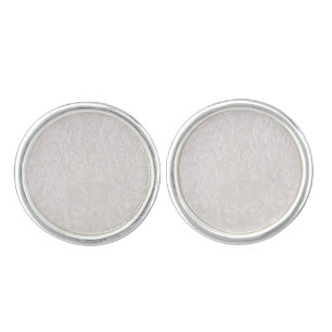 Pink On White Decorative Lace Cufflinks