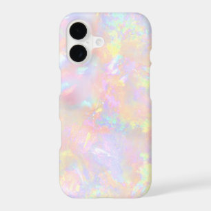 pink opal gemstone  iPhone case