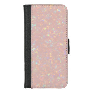 Pink Opal Wallet Case