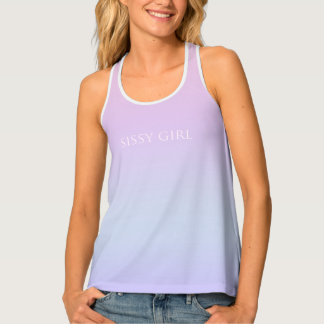 Pink Opulence: Sissy Girl Luxury Tank Top