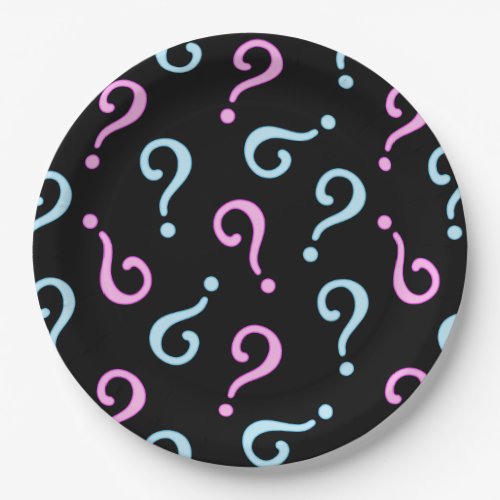 Pink or Blue Baby Reveal Paper Plates
