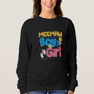 Pink or Blue Meemaw Loves You Best Mom Ever Mother Sweatshirt