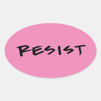 Pink (or choose color) Resist Stickers