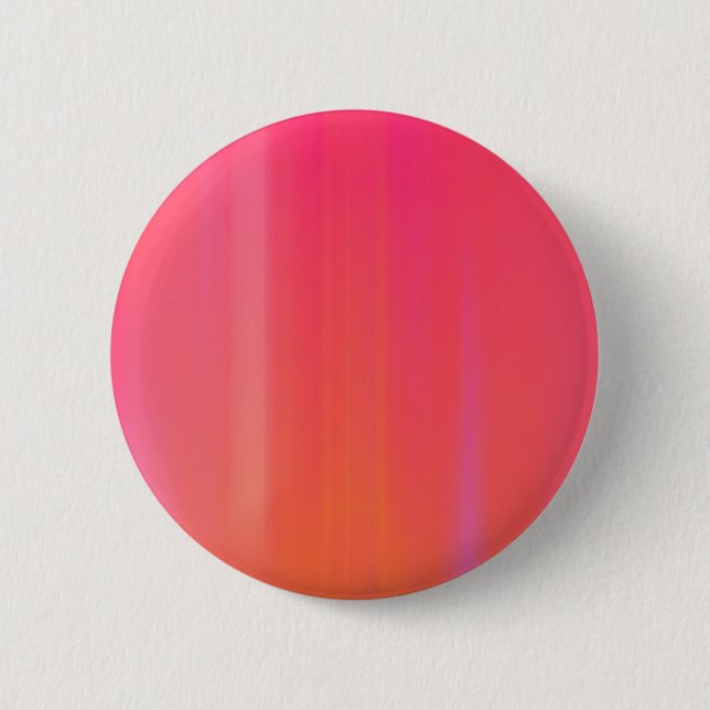 Pink & Orange Abstract Artwork: Pinback Button (Front)