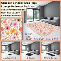 Pink Orange Flowers Floral Area