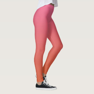 Pink – Orange Gradient leggings
