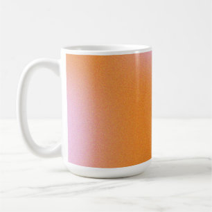 Pink & Orange Gradient Mug – Retro Sunset Tones