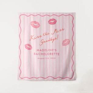 Pink Orange Kiss The Miss Bach Photo Backdrop