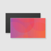 Pink, orange, modern, simple, cool, trendy art (Front/Back)