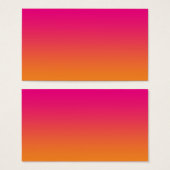 Pink & Orange Ombre (Front & Back)