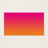 Pink & Orange Ombre (Back)