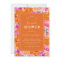 Pink & Orange Vibrant Summer Garden Bridal Shower